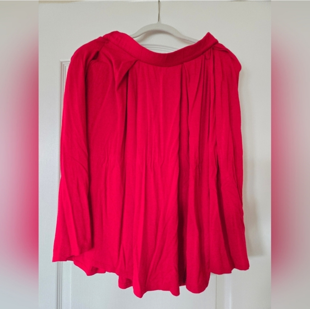 Vibrant Red Lularoe Skirt